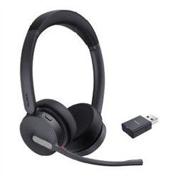 Yealink BLUETOOTH DECT (WH64) UC Stereo Hybrid HEADSET- WDD60 DECT DONGLE- No Base Station